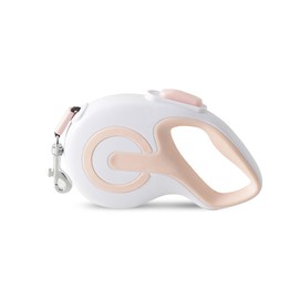 PETCUTE Retractable Dog Lead, Extendable Dog Lead with Non-Slip Handle, Reflective Strong Nylon Band, Flexible Roller Lead for Small, Medium and Large Dogs, One-Hand Brake, Pause, Locking