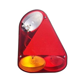 Fristom Rear Light Indicator Triangle Rear Reflector Right with Bayonet for Trailer Caravan Truck