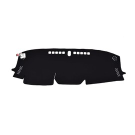 Wellvisors Black Dash Mat Dashboard Cover Compatible With 2022-2023 Subaru WRX 2024-2025 Crosstrek 3-886SU014