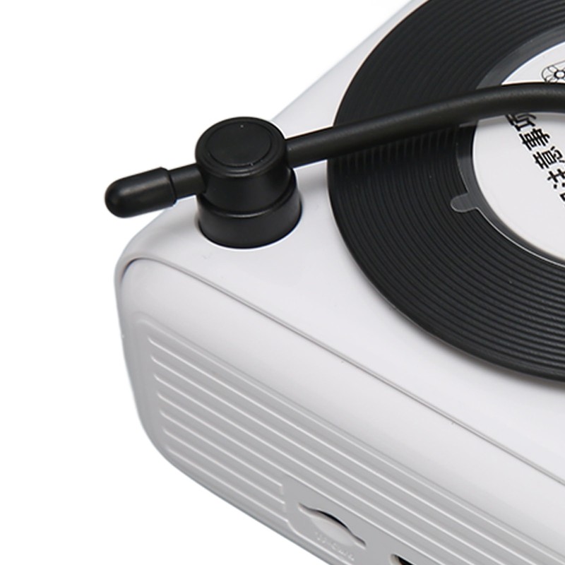 Bluetooth 5.0 Speaker Vinly Record Player Style Old Fashioned Classic