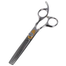 Mikinona Professional Stainless Steel Hair Salon Scissor Delicate Cutter for Home and Barber Use Resistant Haircut Tool with Smooth Operation for Families and Pets