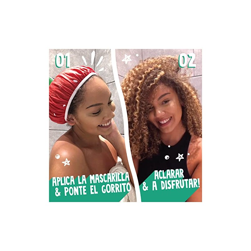 Bear Fruits Strawberry Detangling & Shine Hair Mask + Shower