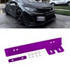 x xotic tech JDM Universal Front Bumper License Plate Mount