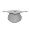 Erligo Unisex Matte Graduation Cap with Tassel Year Charm Graduation