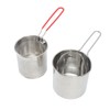 Small Deep Fryer Pot Stainless Steel Olecranon Type Diversion Japanese