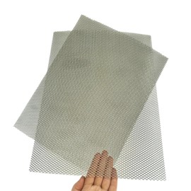 304 Stainless Steel Wire Mesh Screen, 2-Pack expanded Metal Sheet 16"X12",Diamond Pattern, Wall, Fireplace Flue, Vent Screens, DIY Project,Animal cage net,Wire Metal Mesh Screen,Metal Grate,Wire Mesh