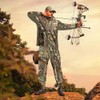FOYKUED Hunting Clothes for Men with 13 Pockets, Silent &
