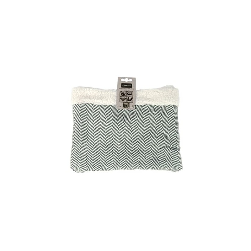 Little Friends Fluffy Lined Recycled Eco Hammock With Pouch: Green
