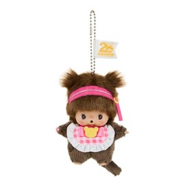 Sekiguchi Stuffed Toy, Monchhichi, Babichichi Adorable, SS Facial Keychain, Girl