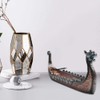 Viking Ships, Retro Ships Ornament, Collectible Figures, Resin Viking Boat