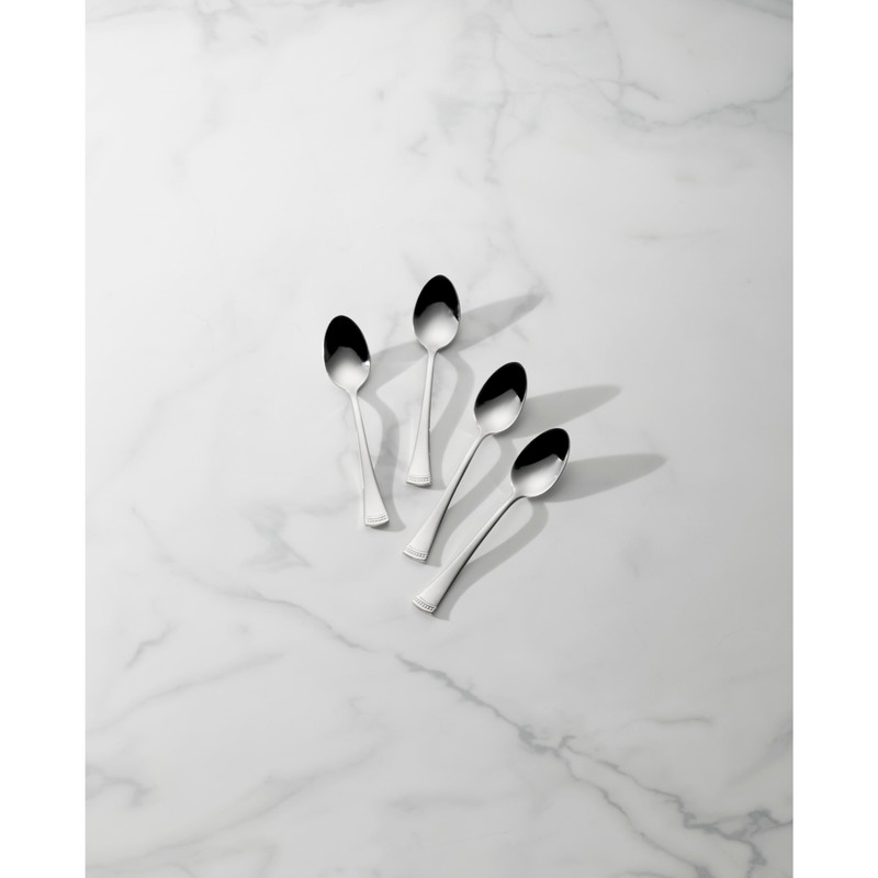 Lenox Portola Teaspoons, Set of 4, 0.35, Stainless