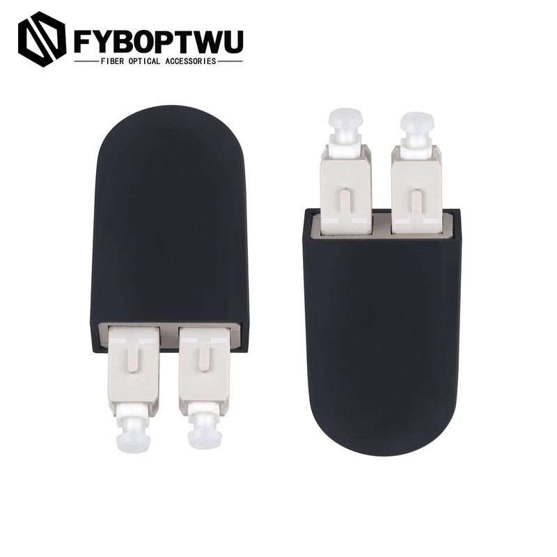 fyboptwu - 4 pcs SC Fiber Optic Loopback Adapter Tester