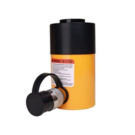 NDhydr 25T Hydraulic Ram Cylinder 2" Stroke Low Profile Hydraulic Porta Power Ram Jack Single Acting Hydraulic Jack Lifting Cylinder Hydraulic Cylinder Jack for Shipbuilding, Bridge, Construction