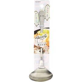 Pearl Metal Ladle B-2051 18-8 Stainless Steel Tabletop Nikoli