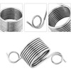Knitted Thimble,4 Pack Stainless Steel Knitting Finger Ring Metal Yarn