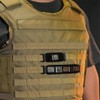 DONGKER Double-Sided Morale Badge Base,MOLLE Patch Hook & Loop Display