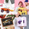 Cartoon Make a Face Stickers, 24 Pieces DIY Puzzle Stickers,