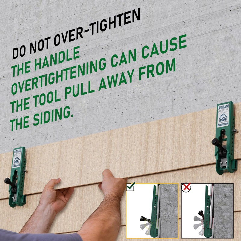 Siding Installation Tools, Siding Mounting Kit for Use with 5/16-Inch