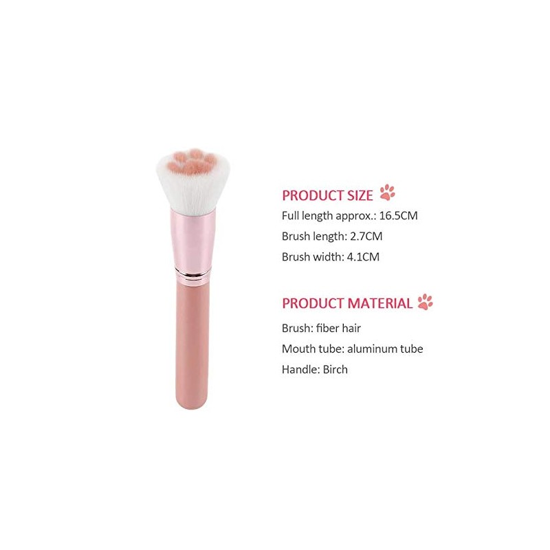 Tochii Paw Makeup Brush, Pink, 1