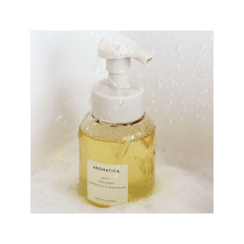 Aromatica Zesty Hand Soap Grapefruit Tangerine 300ml / 아로마티카 제스티