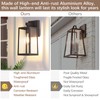 MAXvolador Outdoor Wall Sconce, Large Exterior Waterproof Wall Lantern Light
