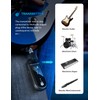 EBJ Wireless Guitar System UHF Wireless Guitar Transmitter Receiver Rechargeable