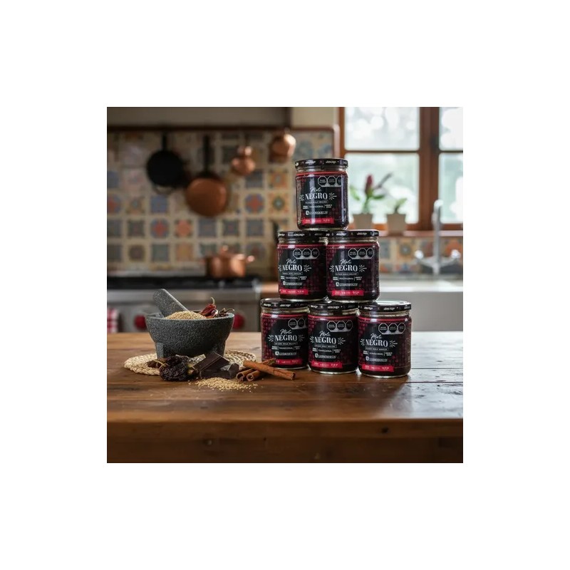 Mole Negro Tradicional Mayordomo De Oaxaca Pasta Frasco 450g