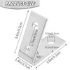 EATAKWARD 4 PCS Inside Angle Bracket for 1/2" Bolt in
