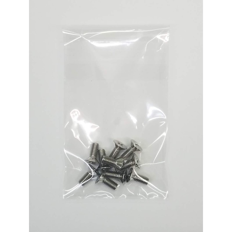 [M4x10] Stainless Steel Countersunk Head Machine Screws (10 pcs)