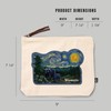 Lantern Press Wisconsin, Starry Night, Bear and Cub, 100% Cotton