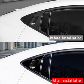 Takelablaze New Toyota Prius 60 Series / 5th Generation ZVW60 ZVW65 MXWH60 MXWH65 (January 2023-Present) Rear Window Sporty Cover, Door Handle Protector, Side Window Louver Vent Cover, Prevents