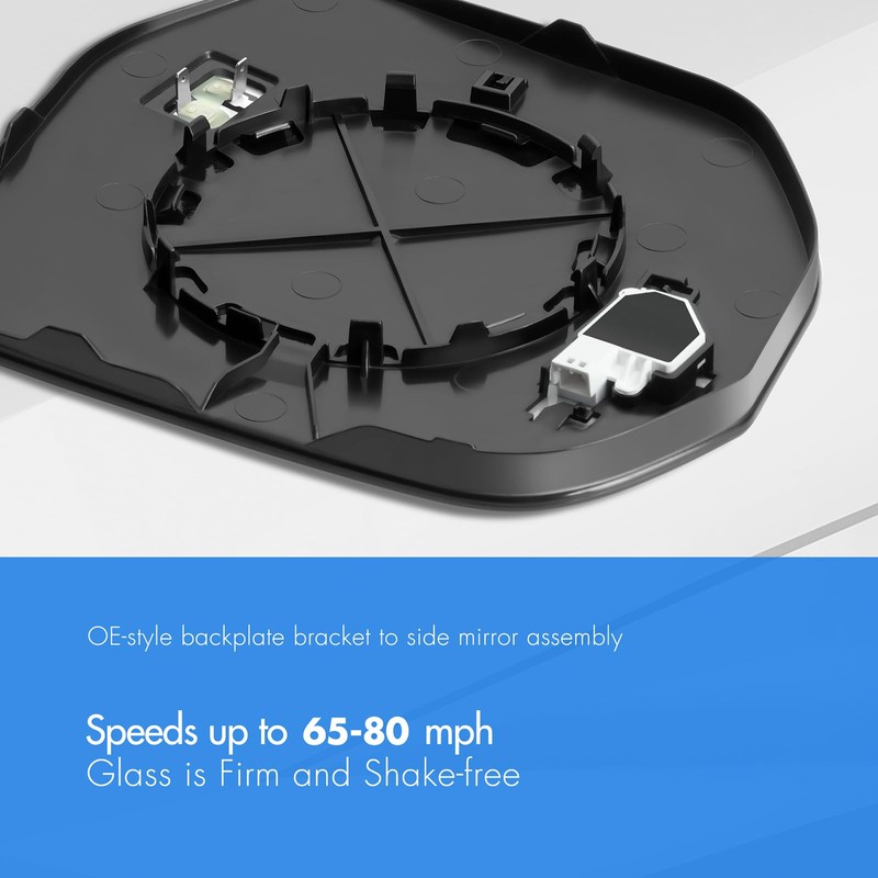 SNEMEEY Compatible with Toyota Tundra Driver Side Mirror 2022 2023
