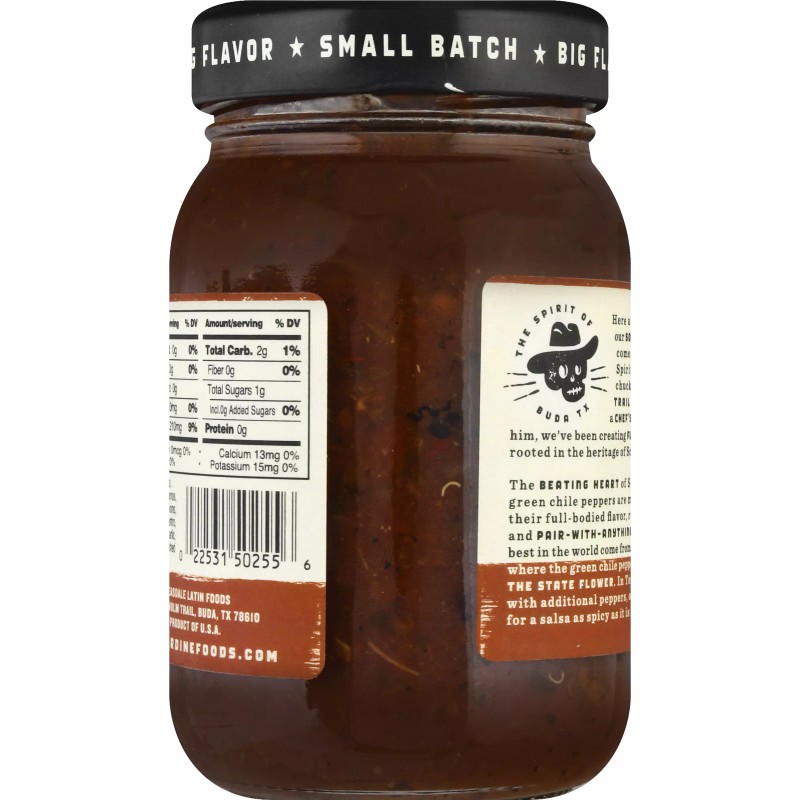 Jardines Jardine's Salsa Hatch Green Chili 16 oz (Pack of