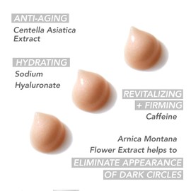 Mario Badescu Mario Badescu Brightening & Revitalizing Under Eye Serum, Anti Aging & Hydrating, Reduces the Appearance of Fine Lines & Dark Circles with Caffeine and Squalane, 0.5 oz