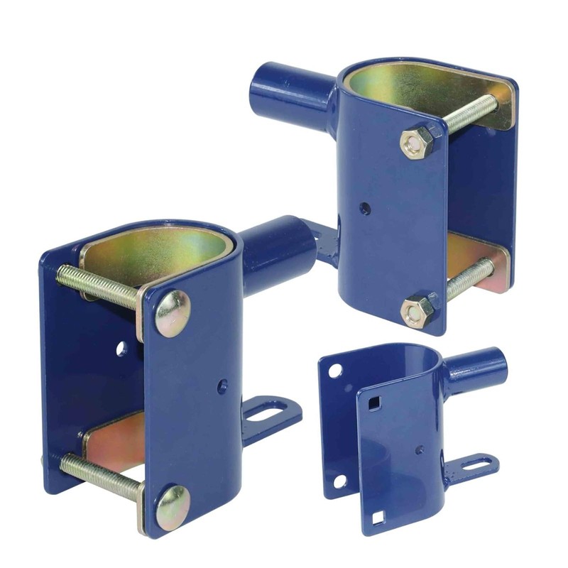 Two Way Lockable Gate Latch, Blue. Perfect for Farms, Pastures,