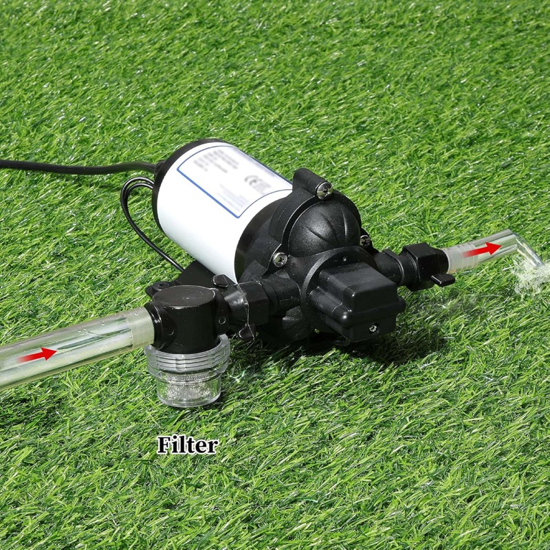 Shurflo Strainer Threaded 1/2" - Wing Nut Fastening