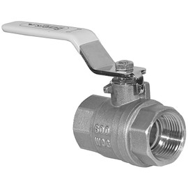 Buyers Products HBV125 Brass Body Ball Valve, 1-1/4 NPT, Full Valve, Port 1-1/4 In, Ball-Full, Hydraulics Accessories for Trucks & Trailers