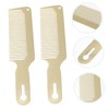 Baluue 2pcs Anti-static Hair Combs Stainless Steel Styling Tools for