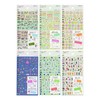Day planner sticker date [glitter pattern] pastel sticker decoration 82457-006