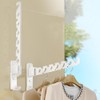 Folding Laundry Clothes Hanger Rack, Laundry Room Clothes Dryer Hanger