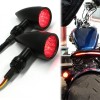 KEEPDSGN Motorcycle Black Bullet LED Brake Blinker Turn Signal Tail