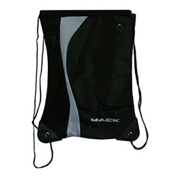 Mack Trucks Black/Gray Drawstring Sport Backpack
