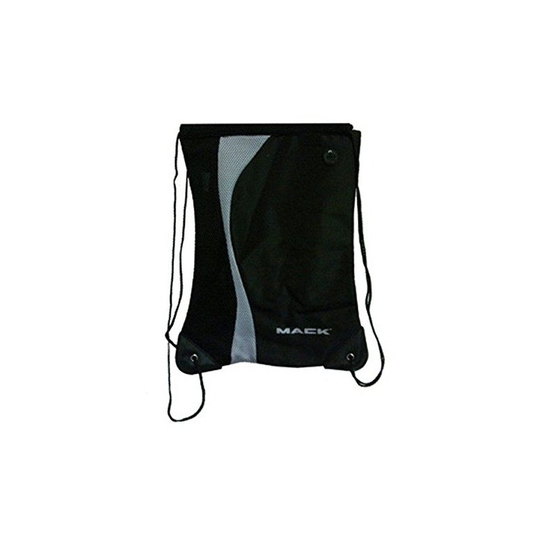 Mack Trucks Black/Gray Drawstring Sport Backpack