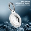 1 Pack IPX8 Waterproof AirTag Keychain Holder Case, Lightweight, Anti-Scratch,