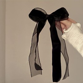 Velour Ribbon Ribbon Hair Rubber Velour Long Ribbon Hair Accessory Velvet, Stylish, Cute, Ponytail, Hair Clip, Tie, Rubber, For Adults, Weddings, Kids, Hair Clips, Tie Hair, School Ceremonies