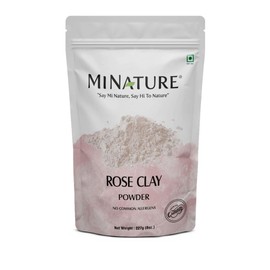 minature Pure Rose Clay 227g (8oz) | 100% Natural Premium Pink Kaolin Powder for Facial Masks & Cleansing | All Skin Types