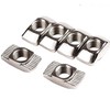 50 x M4 Hammer Nuts 6 mm Groove 6 Made