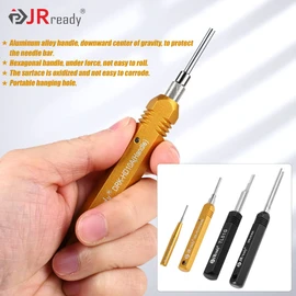 JRready ST5227 Extractor Tools KIT Solid Contact Extraction Tools Removal TE/AMP/HARTING D SUB Series HAN Series Heavy Duty Connector terminals