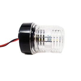 Pactrade Marine 12V Marine Boat Yacht Navigation Anchor Light 360 Degree All Around 12 White LED Splashproof
