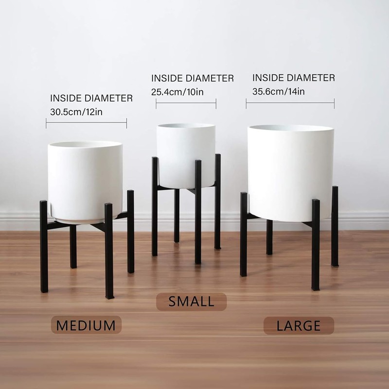 Soporte ajustable para plantas, soporte de Metal para plantas, macetas
